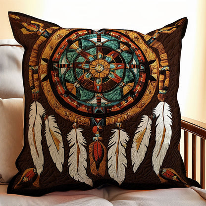 Dreamcatcher Native American WX0501126CL Quilt Pillow Case