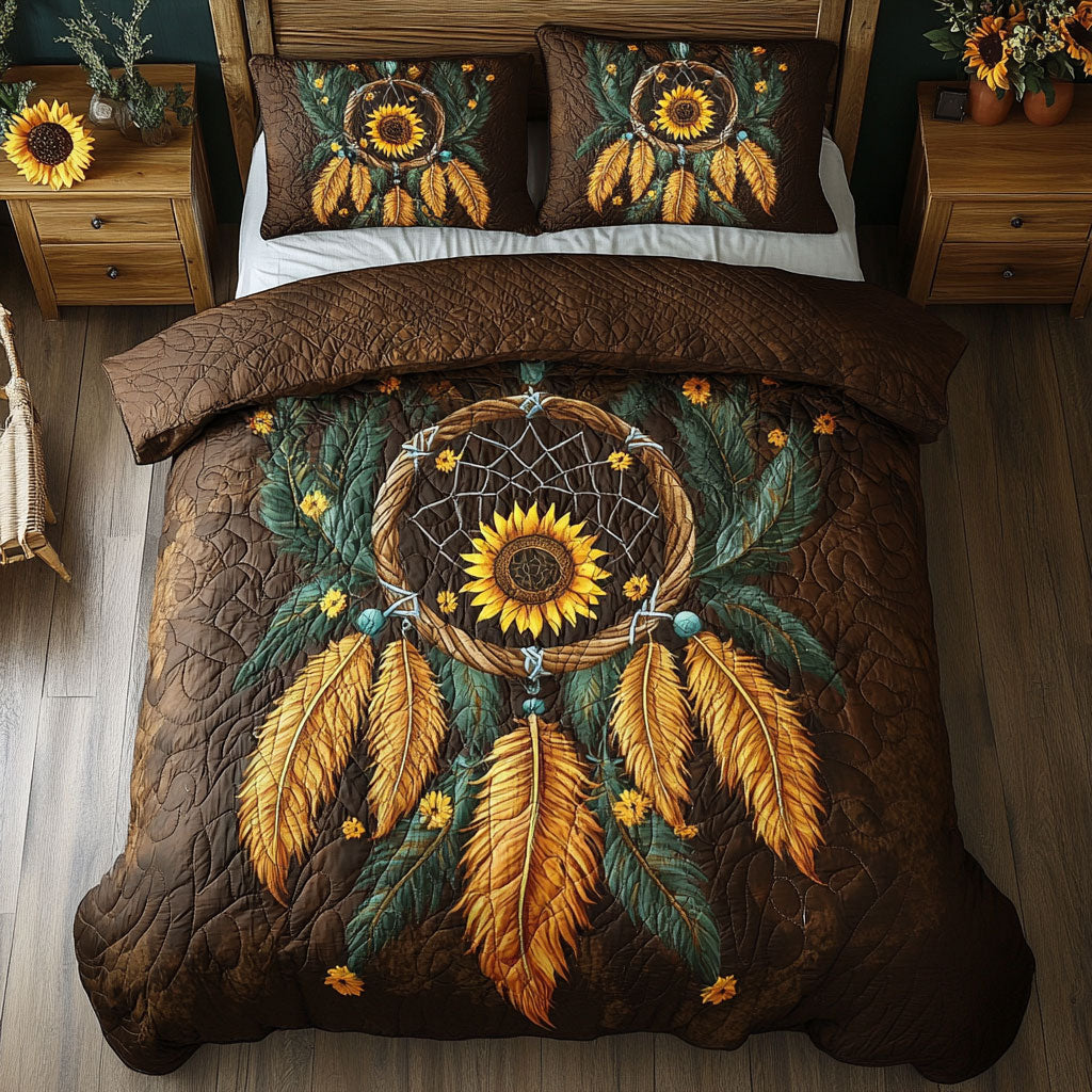 Dreamcatcher Sunflower WX0702178CL Duvet Cover Set