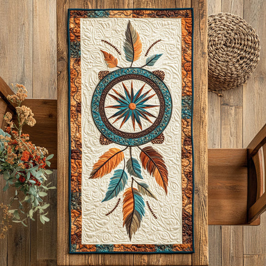 Dreamcatcher WX2802175CL Quilted Table Runner