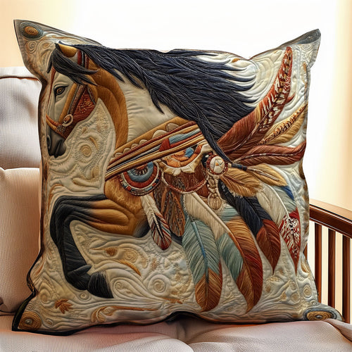 Elegant Horse WX2802077CL Quilt Pillow Case