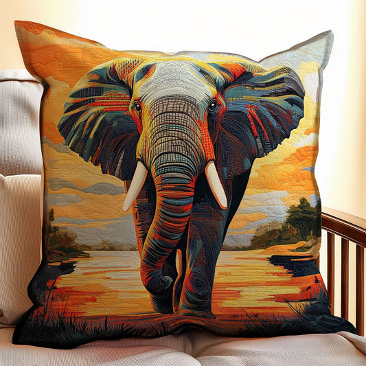 Elephant WX2802080CL Quilt Pillow Case