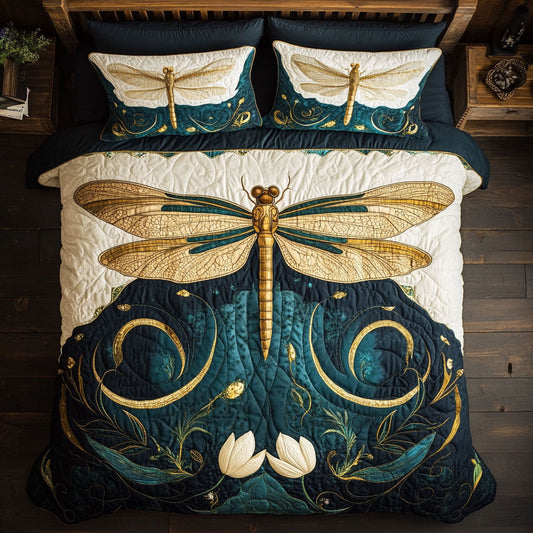 Emerald Dragonfly WJ2502024CL Duvet Cover Set