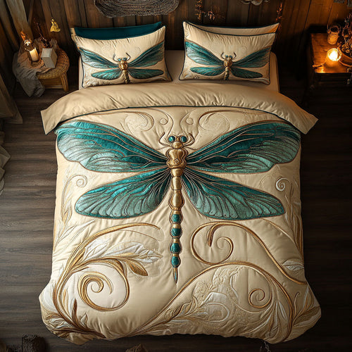 Emerald Dragonfly WJ2702037CL Duvet Cover Set