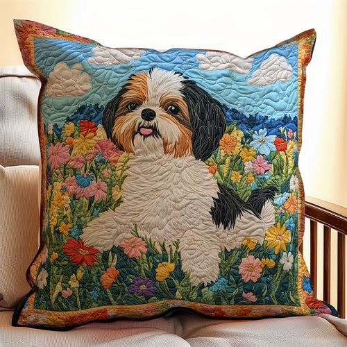 Energy Shih Tzu WX1902035CL Quilt Pillow Case