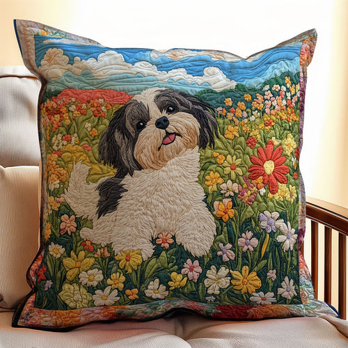 Energy Shih Tzu WX1902038CL Quilt Pillow Case