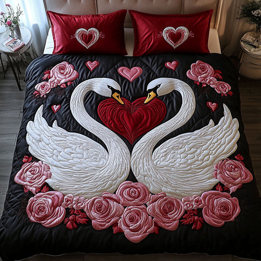 Eternal Swan Bond WJ0802053CL Duvet Cover Set