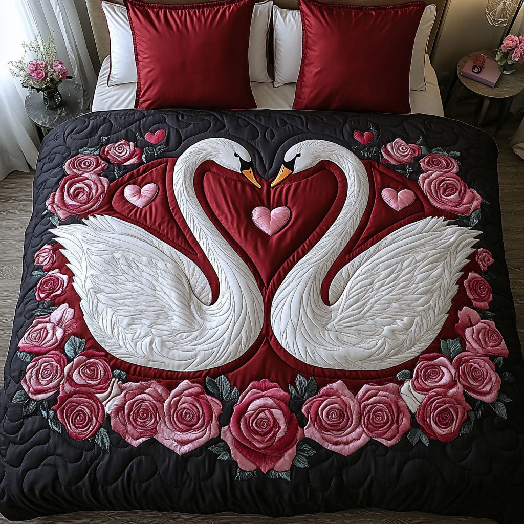 Eternal Swan Bond WJ0802054CL Duvet Cover Set