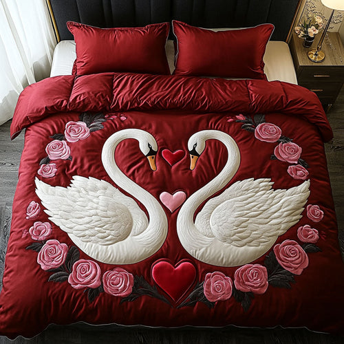 Eternal Swan Bond WJ1002056CL Duvet Cover Set