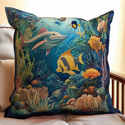 Fish WX2802081CL Quilt Pillow Case