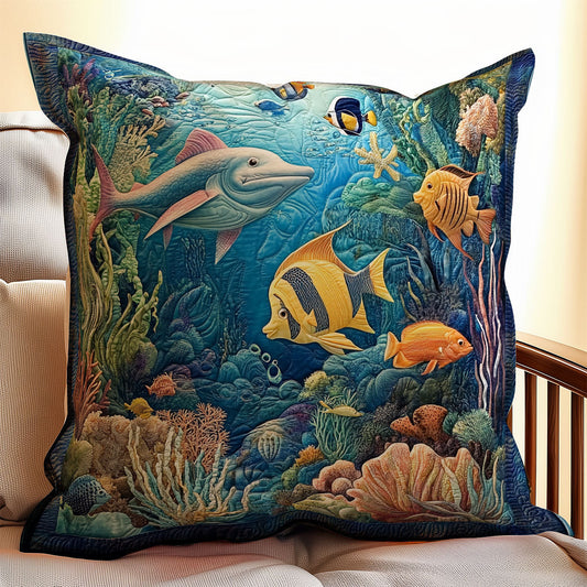 Fish WX2802081CL Quilt Pillow Case