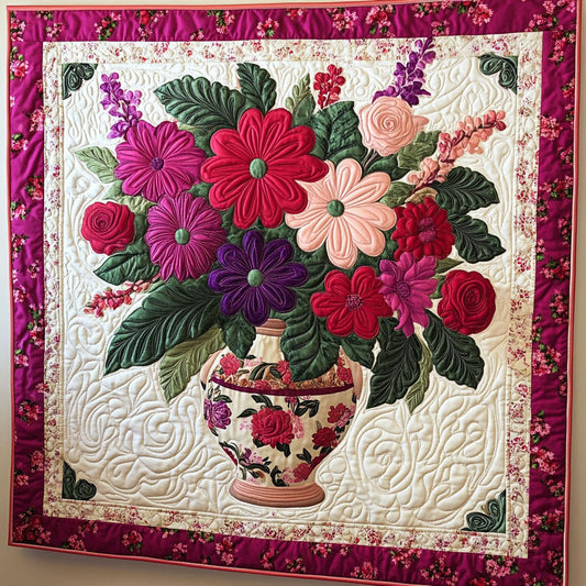 Floral Bouquet WJ1002018CL Quilt