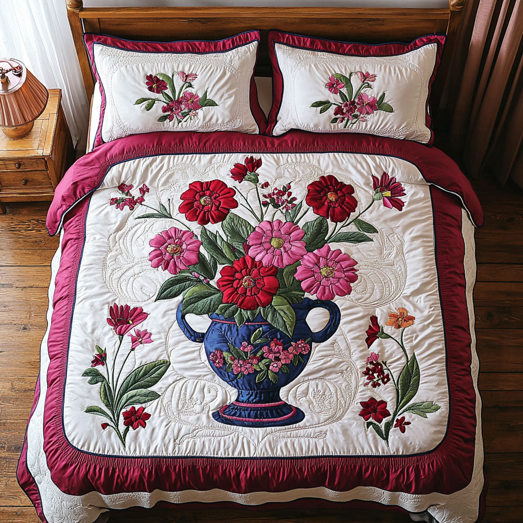 Floral Bouquet WJ1002057CL Duvet Cover Set