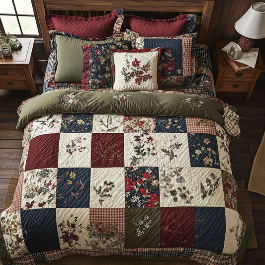 Floral Patchwork WX1002028CL Duvet Cover Set