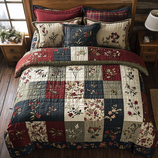 Floral Patchwork WX1002029CL Duvet Cover Set