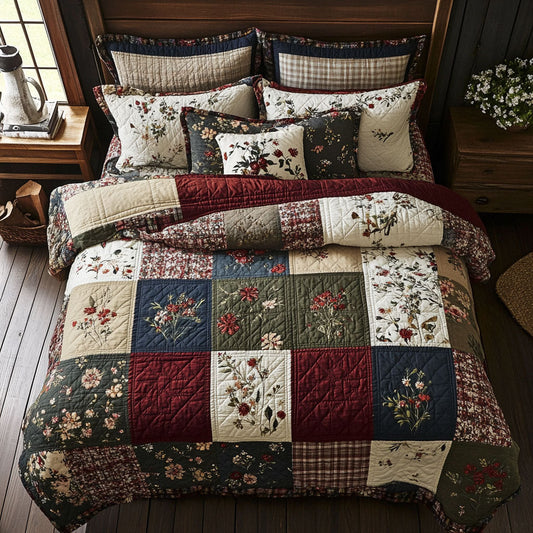 Floral Patchwork WX1002031CL Duvet Cover Set