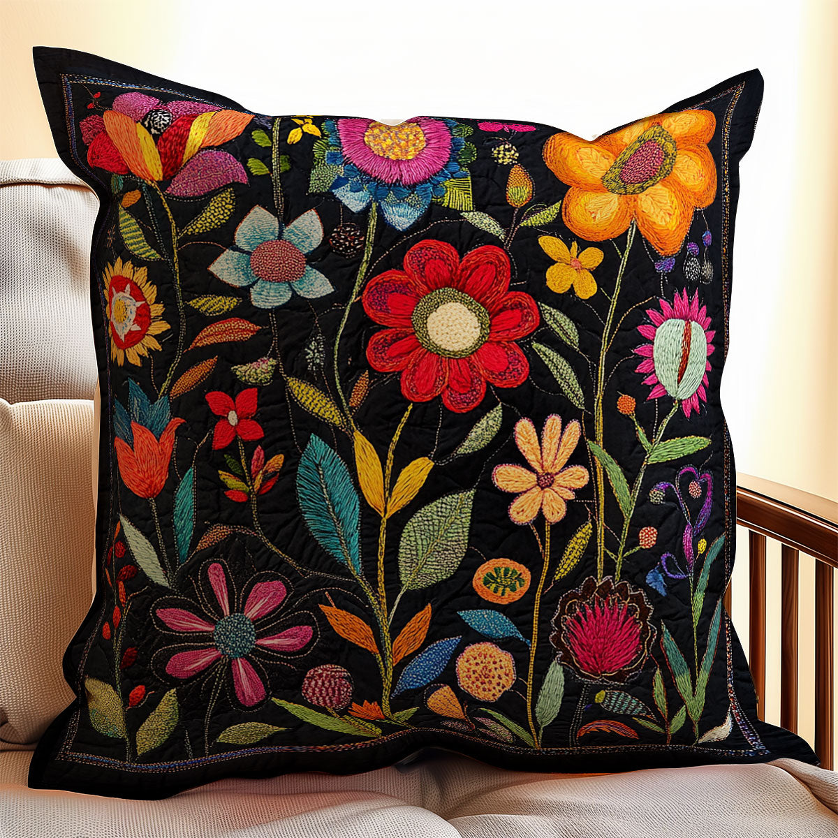 Flower Garden WX1302273CL Quilt Pillow Case