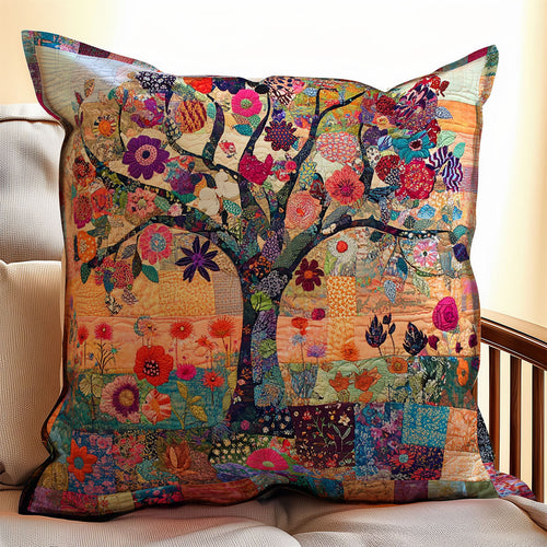 Flower Tree WX1302279CL Quilt Pillow Case