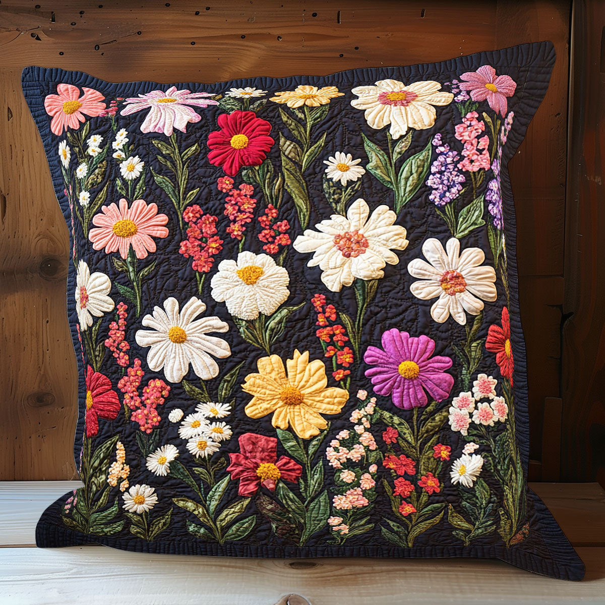 Flower WX0702144CL Quilt Pillow Case