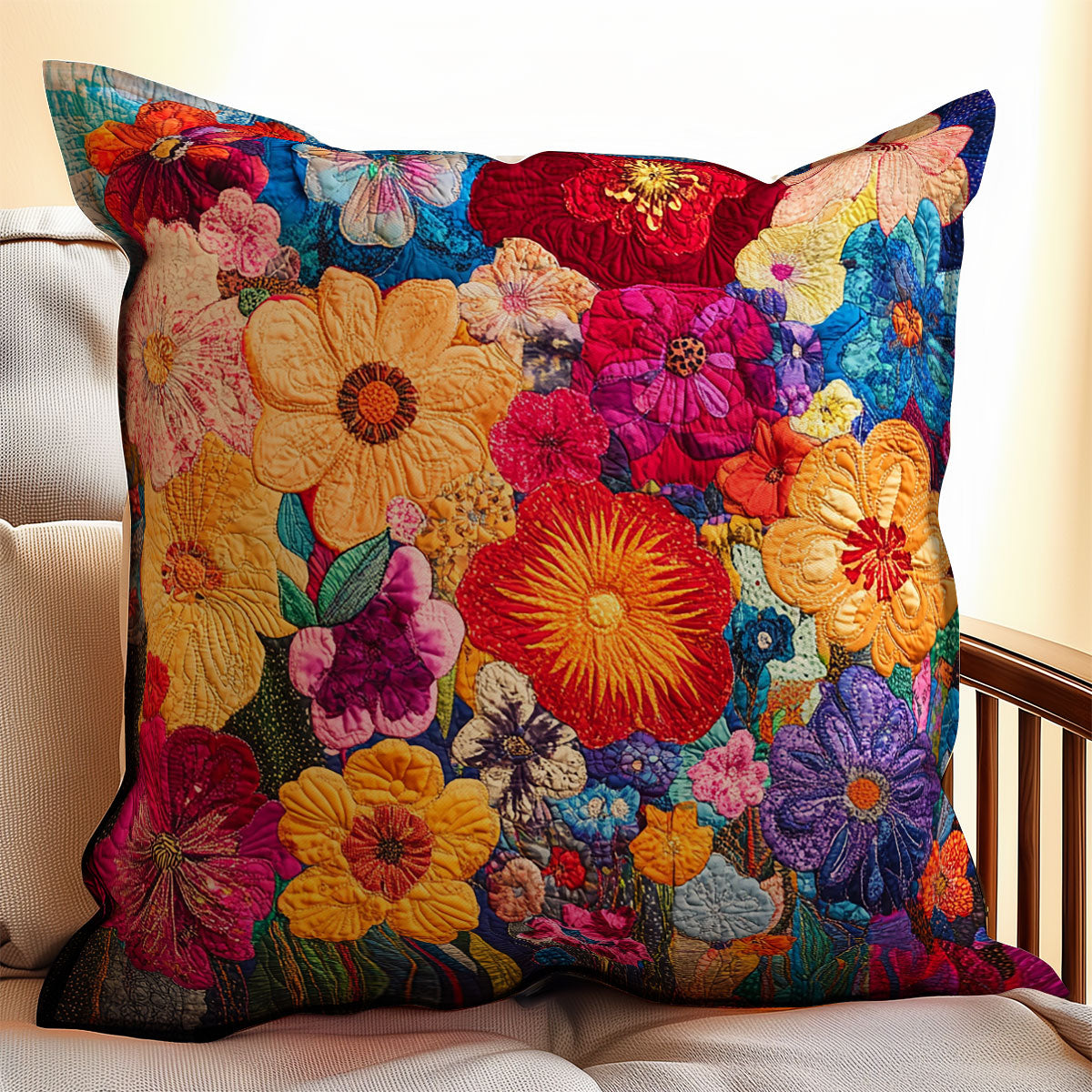 Flower WX1302267CL Quilt Pillow Case