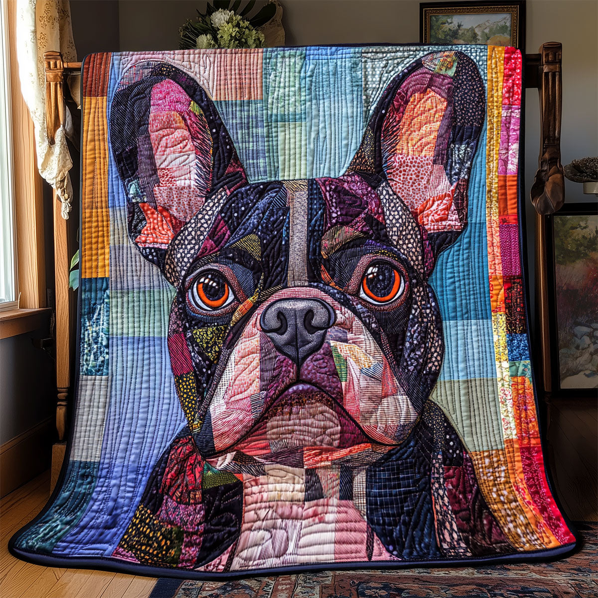 French Bulldog WX0802033CL Quilt