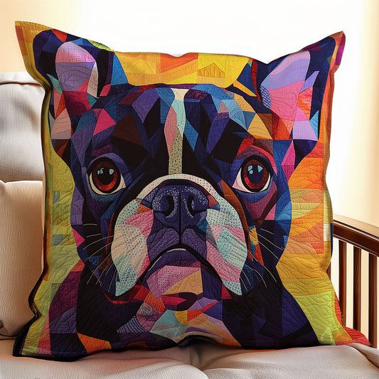 French Bulldog WX0802142CL Quilt Pillow Case