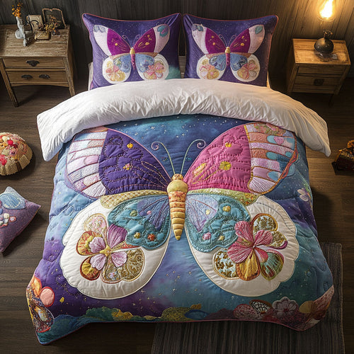 Galaxy Butterfly WJ1003032CL Duvet Cover Set