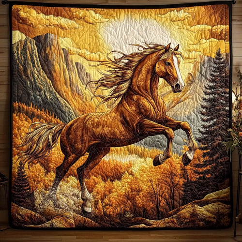 Galloping Horse WJ1003012CL Quilt