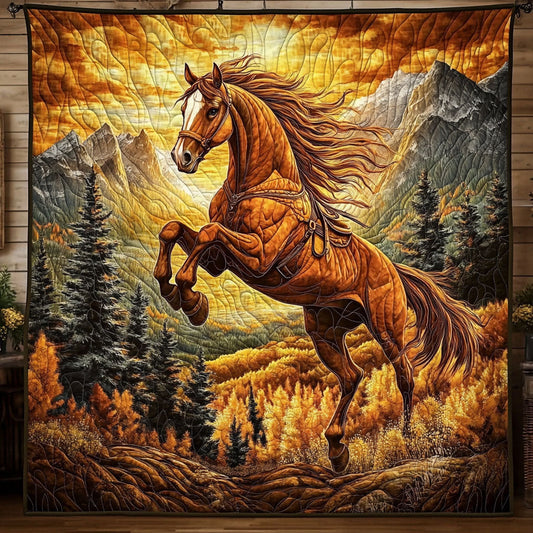 Galloping Horse WJ1203007CL Quilt