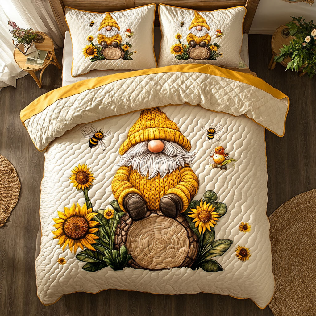 Gnome Sunflower WX2402020CL Duvet Cover Set