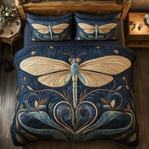 Golden Dragonfly WJ2602026CL Duvet Cover Set