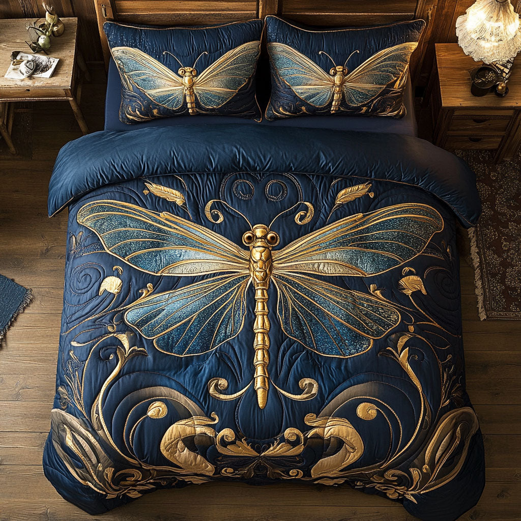 Golden Dragonfly WJ2802054CL Duvet Cover Set