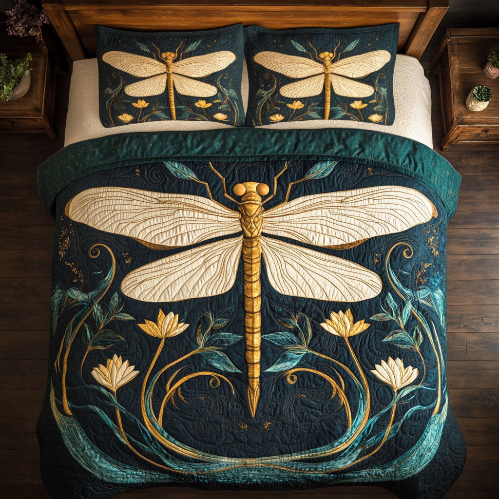 Golden Dragonfly WJ2802055CL Duvet Cover Set