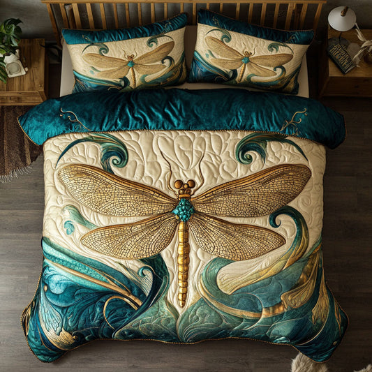 Golden Dragonfly WJ2802056CL Duvet Cover Set