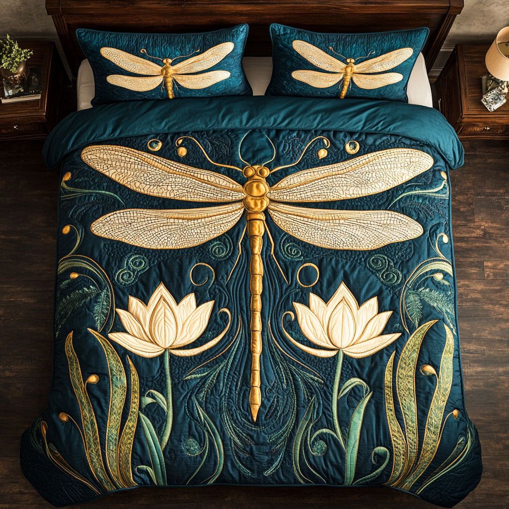 Golden Dragonfly WJ2802057CL Duvet Cover Set