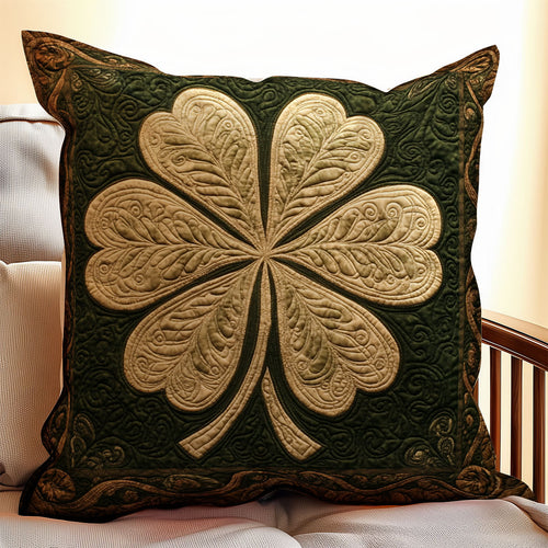 Golden Lucky Clover WX2702148CL Quilt Pillow Case