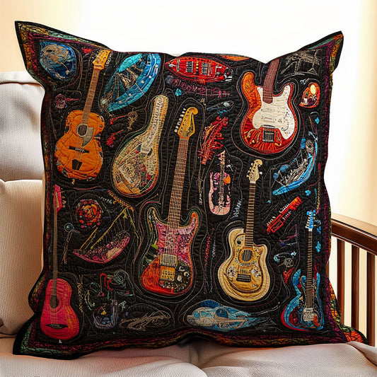 Guitars WX06020129CL Quilt Pillow Case