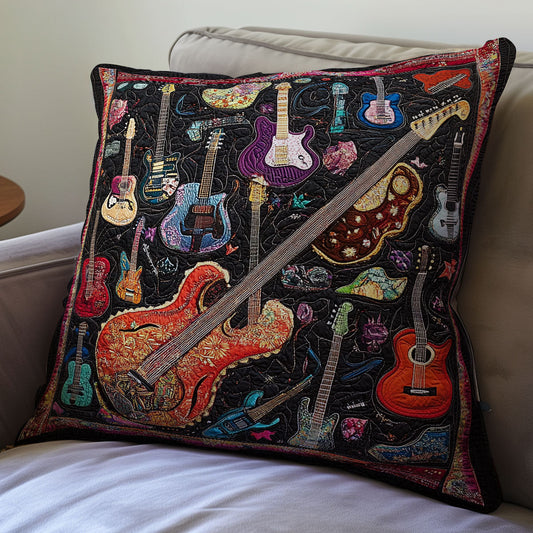 Guitars WX06020132CL Quilt Pillow Case