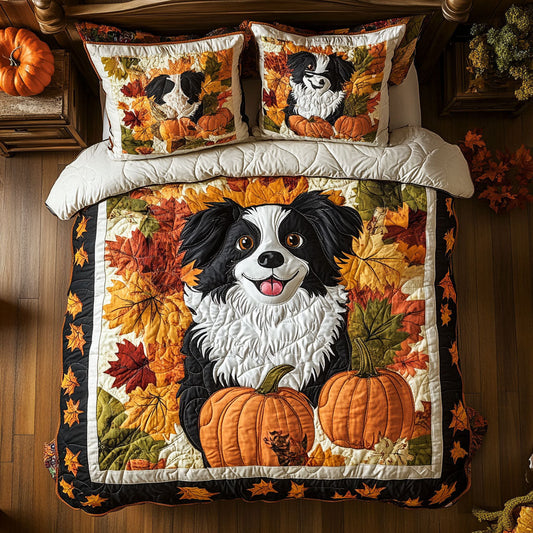 Happy Border Collie WX1701116CL Duvet Cover Set