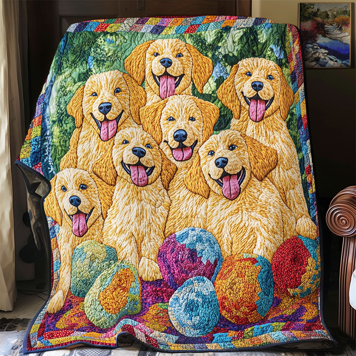 Happy Dog WX0802039CL Quilt