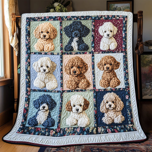 Happy Poodle WX2101027CL Quilt