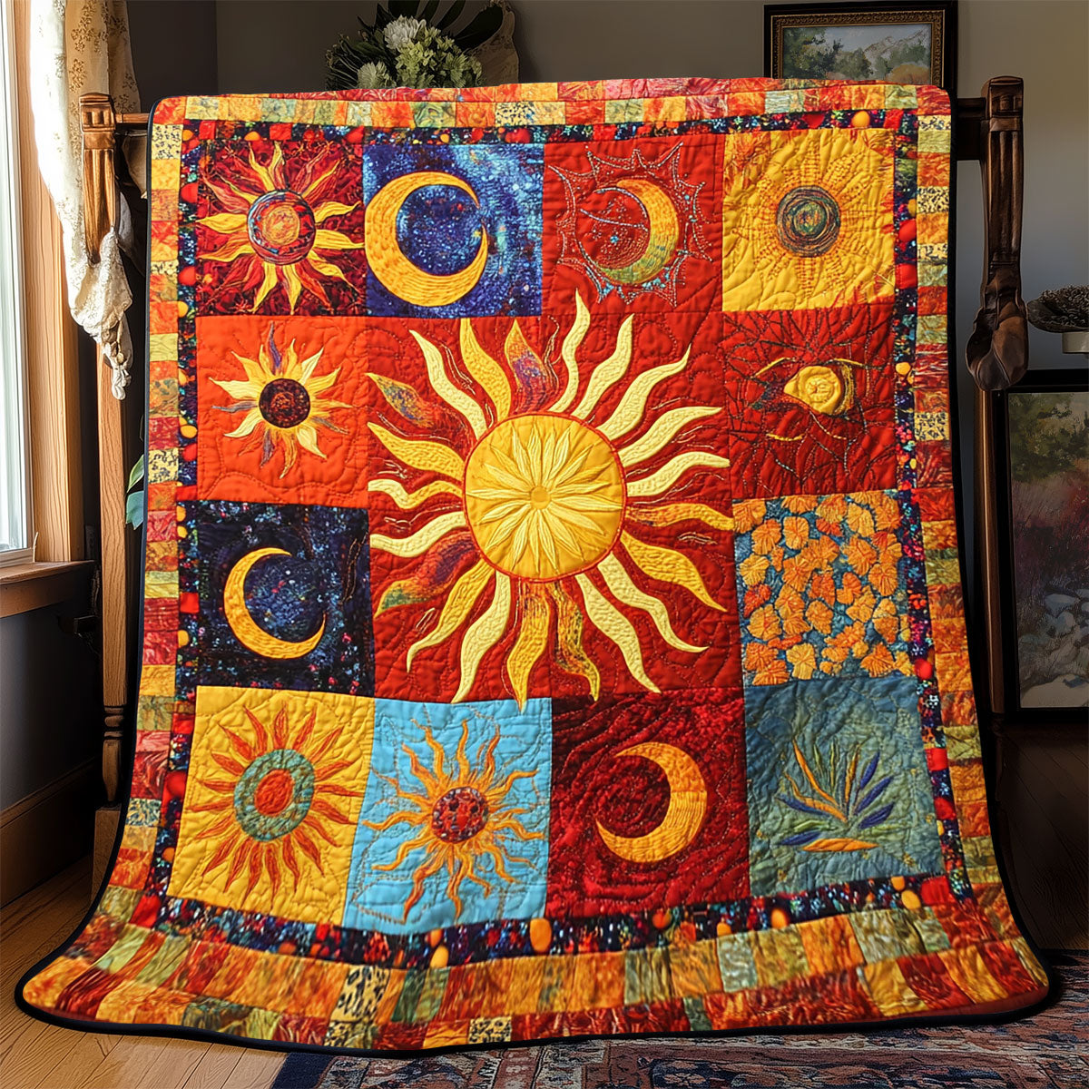 Hippie Sun WX1302095CL Quilt