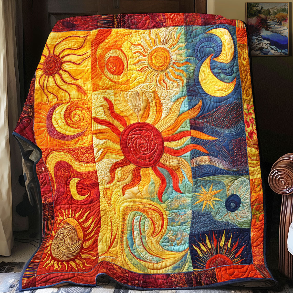 Hippie Sun WX1302096CL Quilt