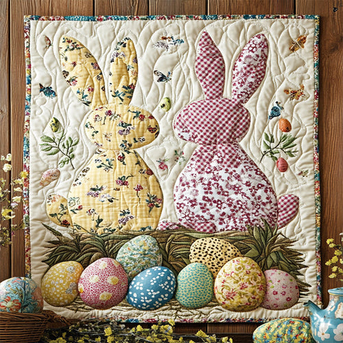 Hoppy Easter Garden WJ1003015CL Quilt