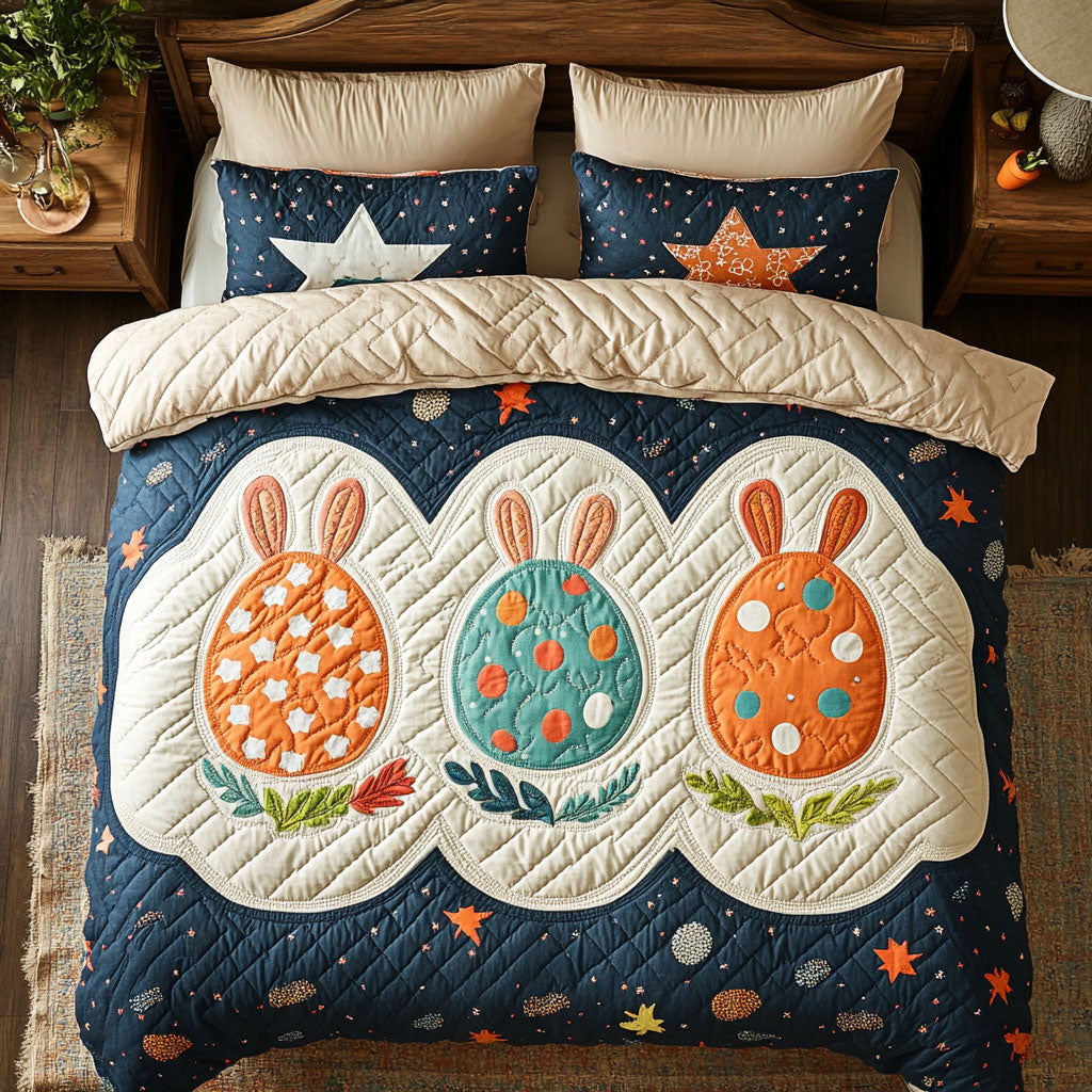 Hoppy Easter Garden WJ1003037CL Duvet Cover Set