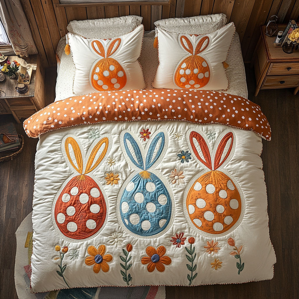 Hoppy Easter Garden WJ1003038CL Duvet Cover Set