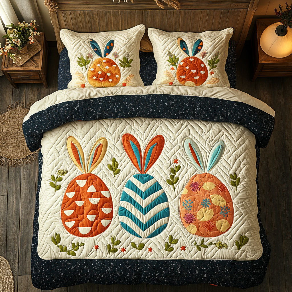 Hoppy Easter Garden WJ1103033CL Duvet Cover Set