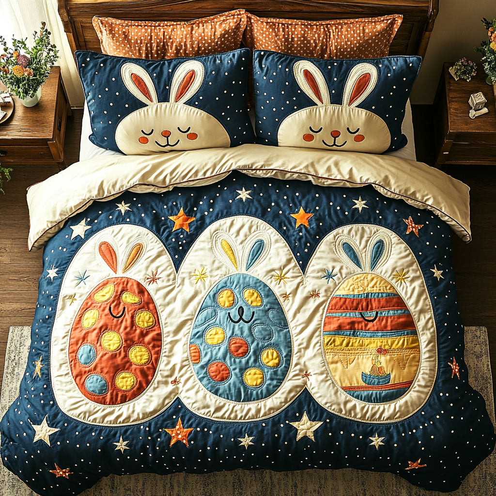 Hoppy Easter Garden WJ1103034CL Duvet Cover Set