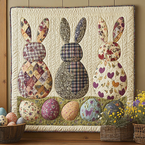 Hoppy Easter Garden WJ1203013CL Quilt