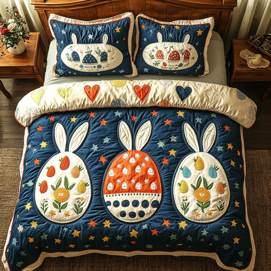 Hoppy Easter Garden WJ1203046CL Duvet Cover Set