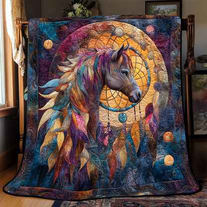 Horse Dreamcatcher WX1302103CL Quilt